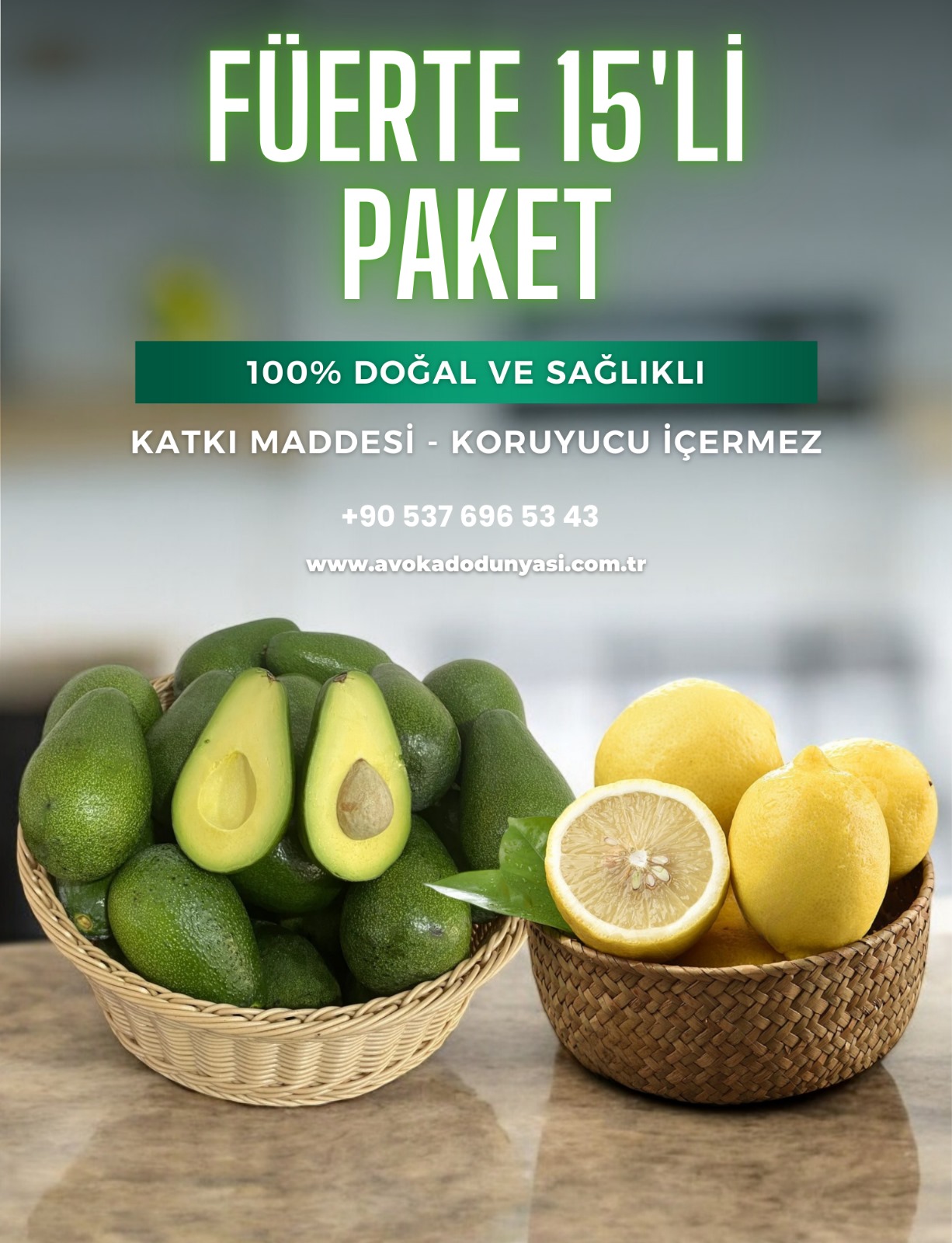 Füerte 15'li Paket